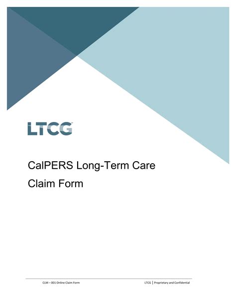 calpers long term care login