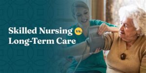 skilled nursing vs long term care