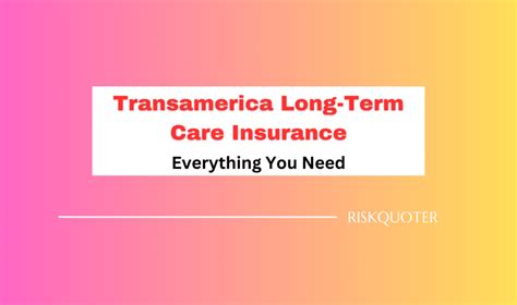 transamerica long term care